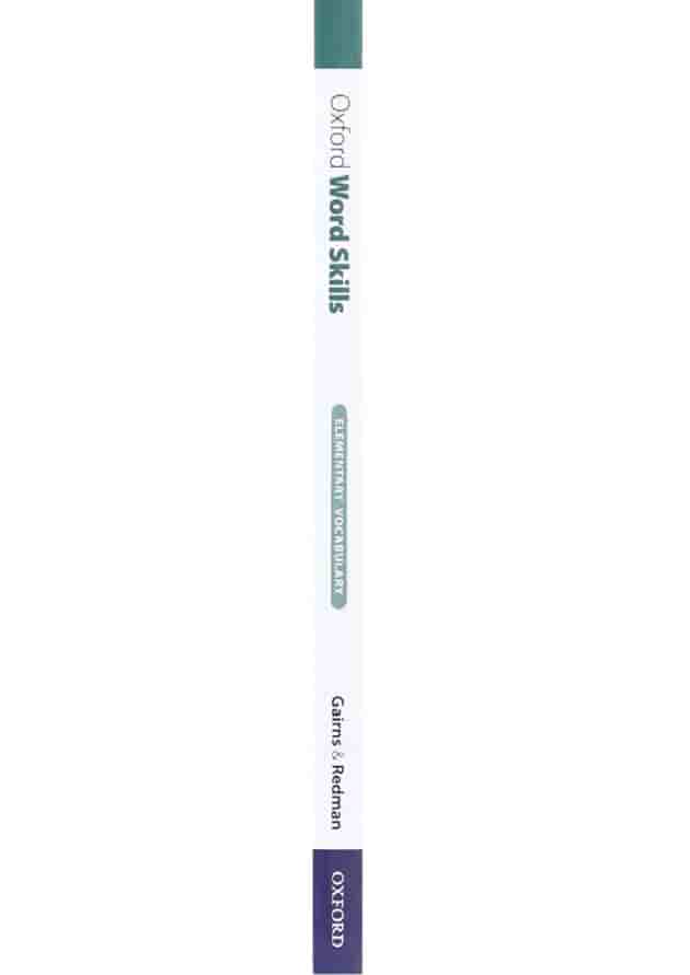 Oxford Word Skills Elementary Second Edition 