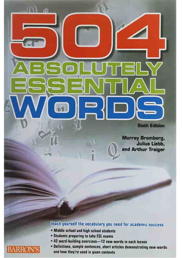 کتاب 504Absolutely Essential Words Sixth Edition 