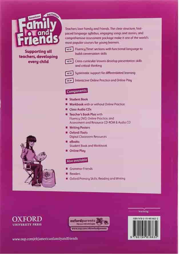 American Family and Friends 5 Second Edition Workbook 