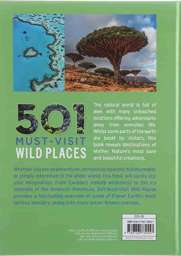کتاب 501Must Visit Wild Places کتاب 501Must Visit Wild Places