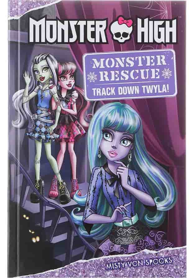 کتاب Monster High Monster Rescue Track Down Twyla کتاب Monster High Monster Rescue Track Down Twyla