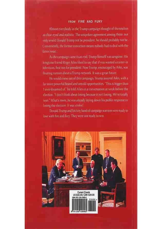 Fire and Fury Inside The Trump White House 