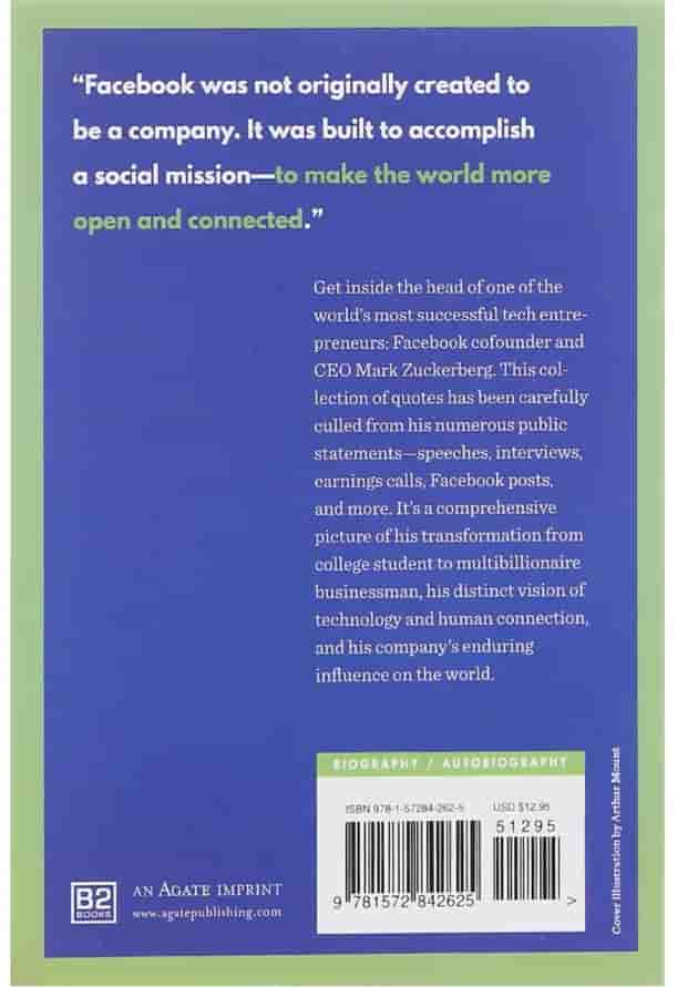 کتاب Mark Zuckerberg In His Own Words کتاب Mark Zuckerberg In His Own Words
