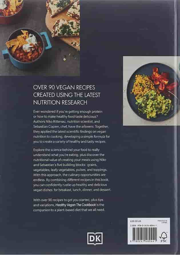 کتاب Healthy Vegan The Cookbook کتاب Healthy Vegan The Cookbook
