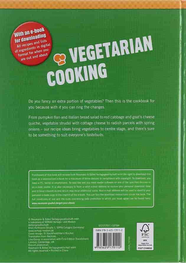 کتاب Vegetarian Cooking 
