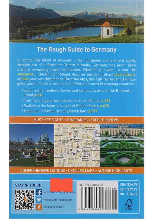 کتاب The Rough Guide to Germany 