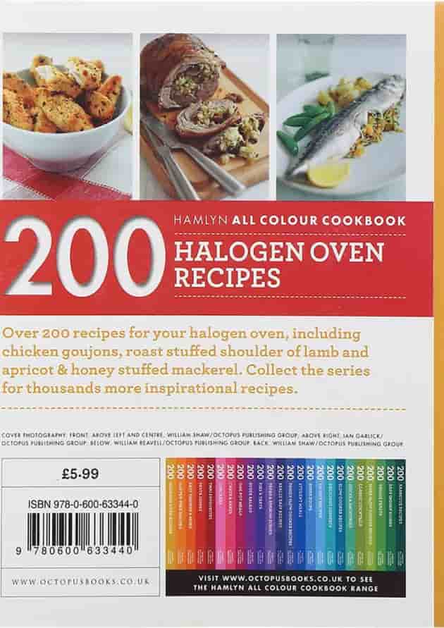 کتاب 200Halogen Oven Recipes 