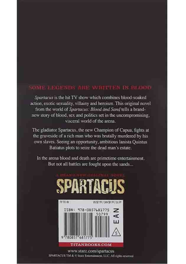 کتاب Spartacus Swords and Ashes کتاب Spartacus Swords and Ashes