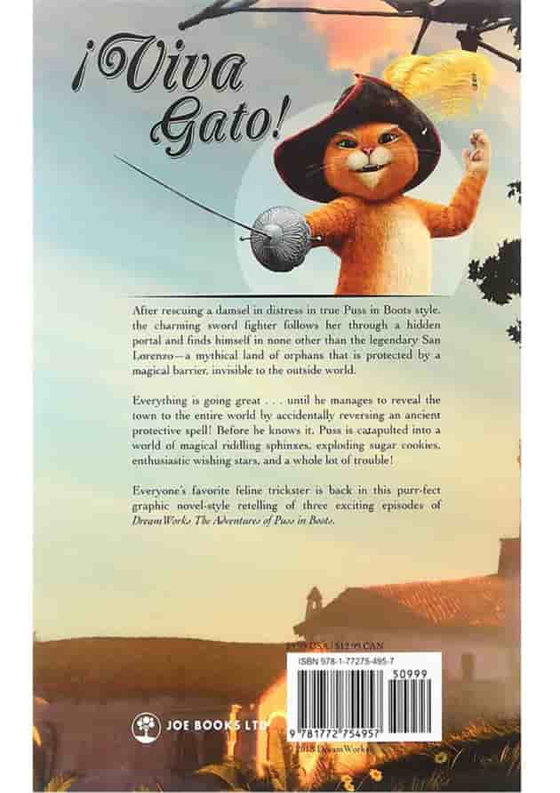 کتاب The Adventures of Puss in Boots Cinestory Comic کتاب The Adventures of Puss in Boots Cinestory Comic