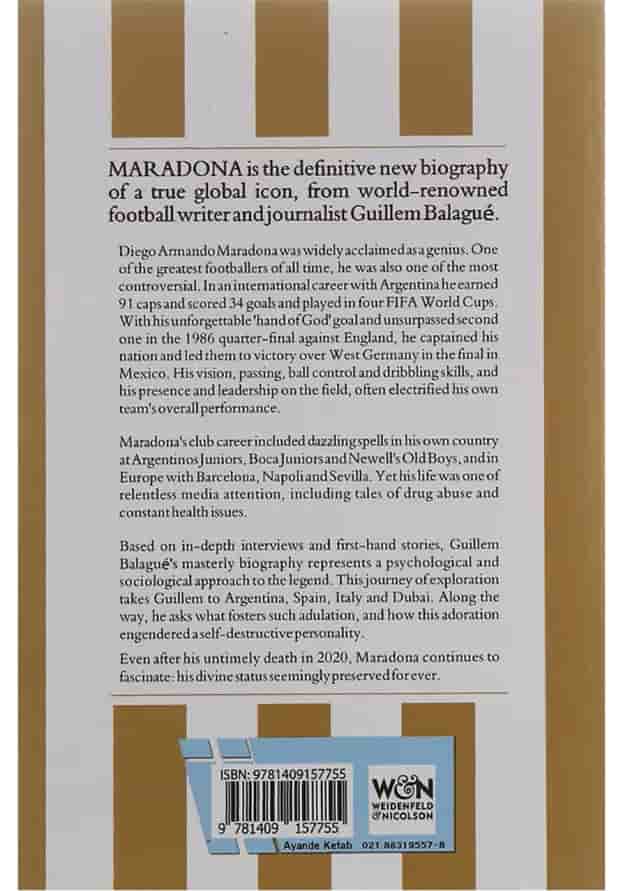 کتاب Maradona The Boy The Rebel The God 