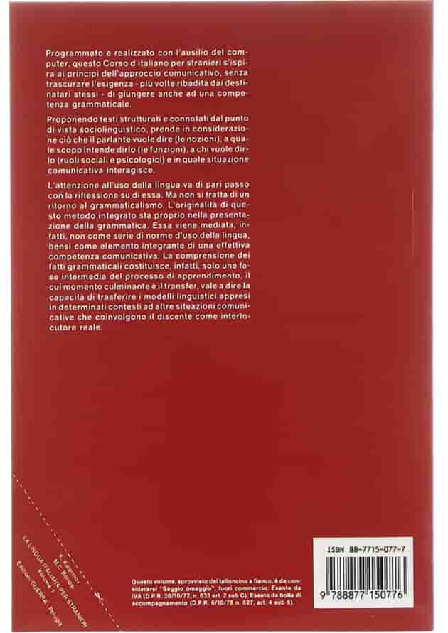 La Lingua Italiana Per Stranieri 2 4a Edizion 