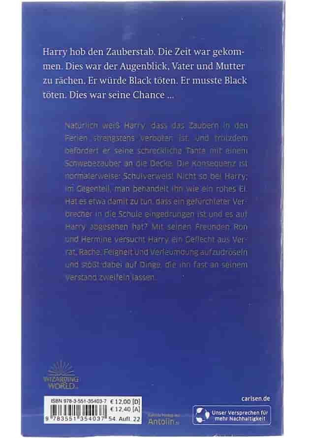 Harry Potter und der Gefangene von Askaban 