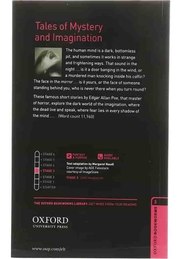 Tales of Mystery and Imagination Oxford Bookworms Stage 3 