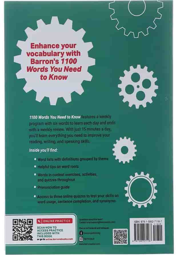 1100Words You Need To Know Eighth Edition 