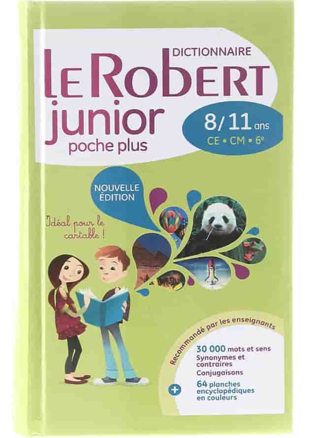 Dictionnaire Francais Le Robert Junior Poche Plus 8/11 ans Nouvelle Edition 