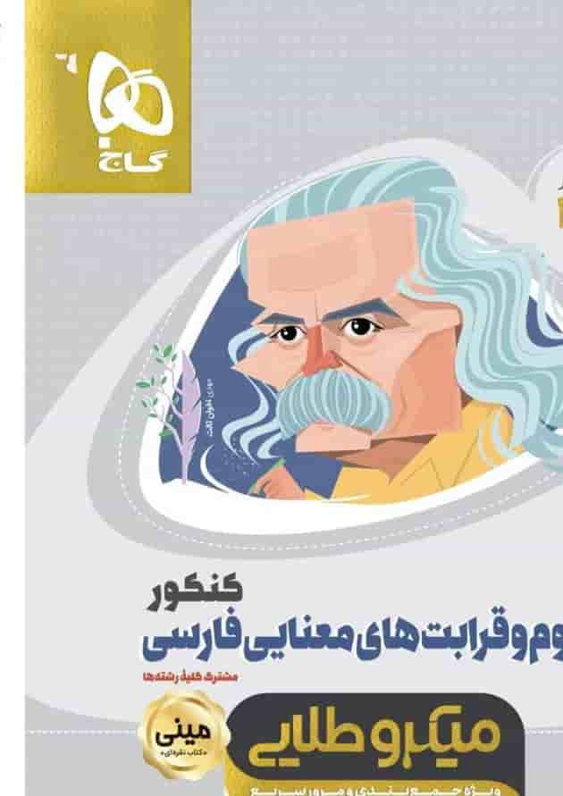 کتاب مفهوم و قرابت های معنایی فارسی جامع کنکور سری مینی میکرو طلایی برای کنکور 1401 جلد