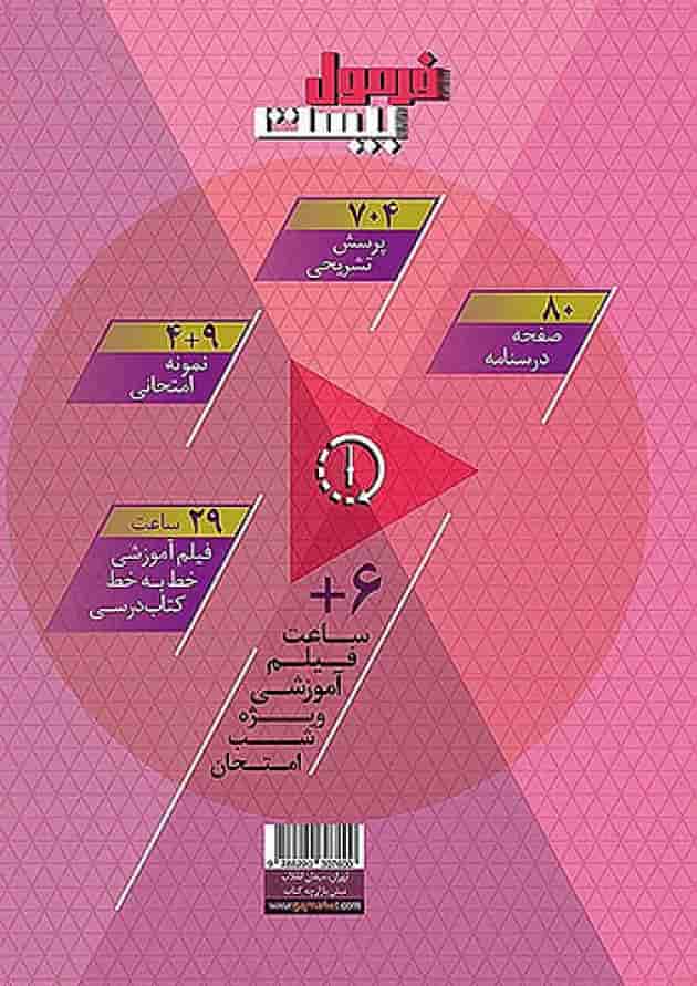 فرمول بیست ریاضی هفتم گاج پشت جلد