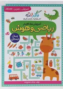 کتاب آموزش مفاهیم ریاضی و هوش پیش دبستانی مجموعه کتاب های گلدونه انتشارات گل واژه 