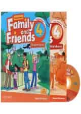 American Family and Friends 4 Second Edition Student's Book + Workbook