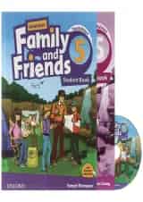American Family and Friends 5 Second Edition Student's Book + Workbook