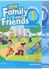 American Family and Friends 1 Second Edition Student's Book + Workbook
