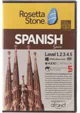 Rosetta Stone Spanish Level 1-5 DVD