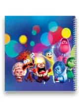 دفتر املا سیمی ( طرح inside out – همراه با جلد طلقی) سرمشق
