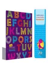 دفتر چهار خط زبان انگلیسی پویش