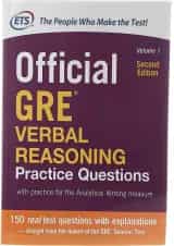 Official GRE Verbal Reasoning Volume 1 Second Edition