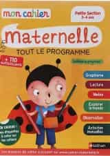 Mon Cahier maternelle 3-4 ans
