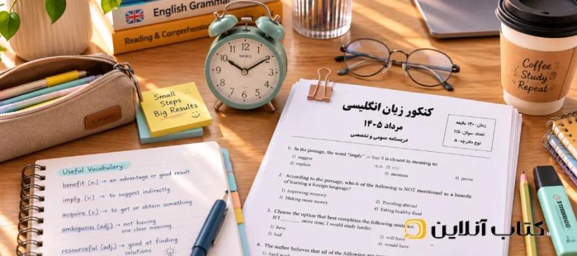 سوالات-کنکور-زبان-مرداد-۱۴۰۵