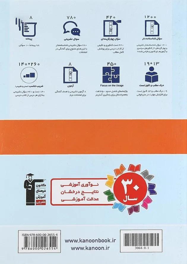 سوال های امتحانی زبان انگلیسی دوازدهم قلم چی 
