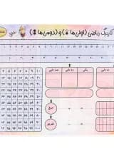 پوستر کاربرگ ریاضی اولی ها و دومی ها سایز A3 انتشارات گراد