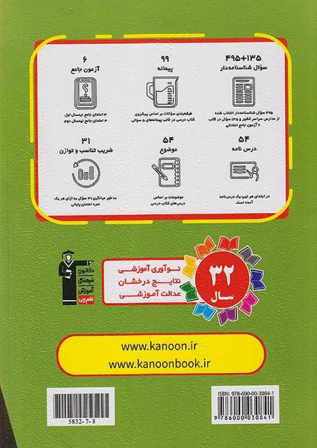 سوال های پرتکرار امتحانی علوم سوم ابتدایی قلم چی 
