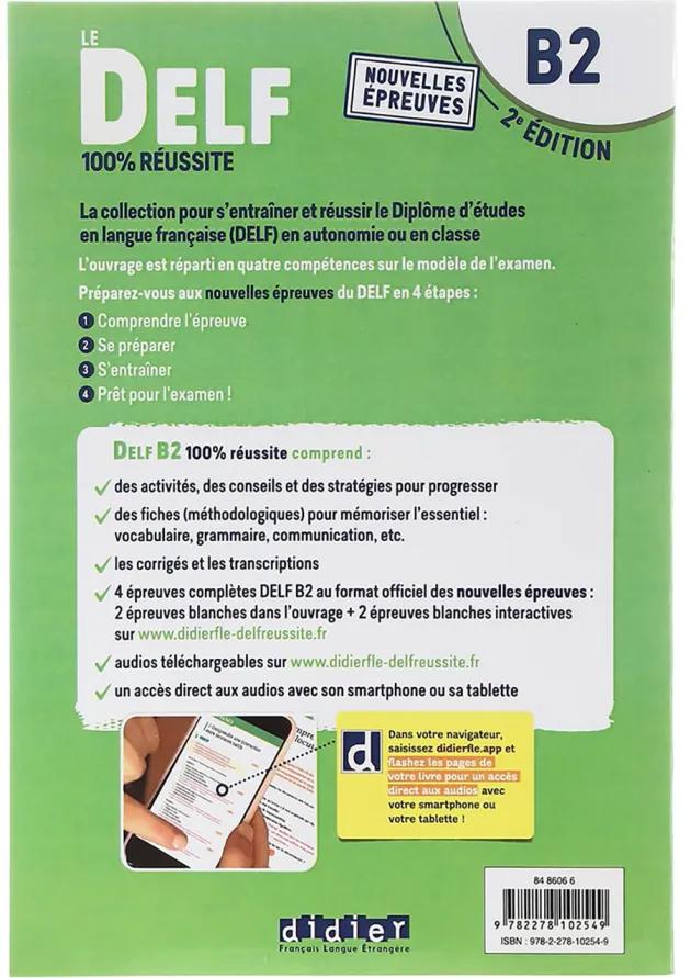 Le DELF 100% Reussite B2 2e Edition 