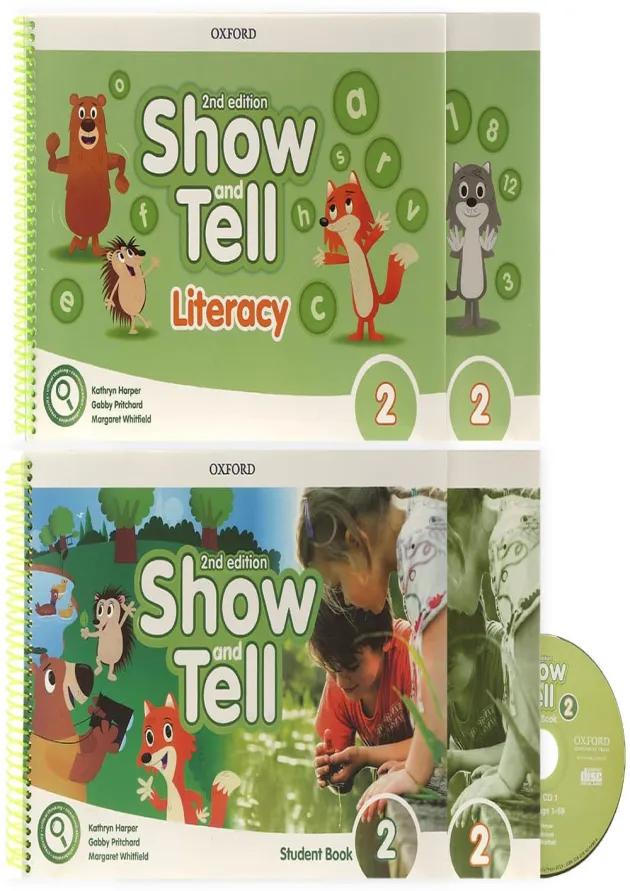 Show and Tell 2 Second Edition Student Book + Activity Book + Literacy + Numeracy 