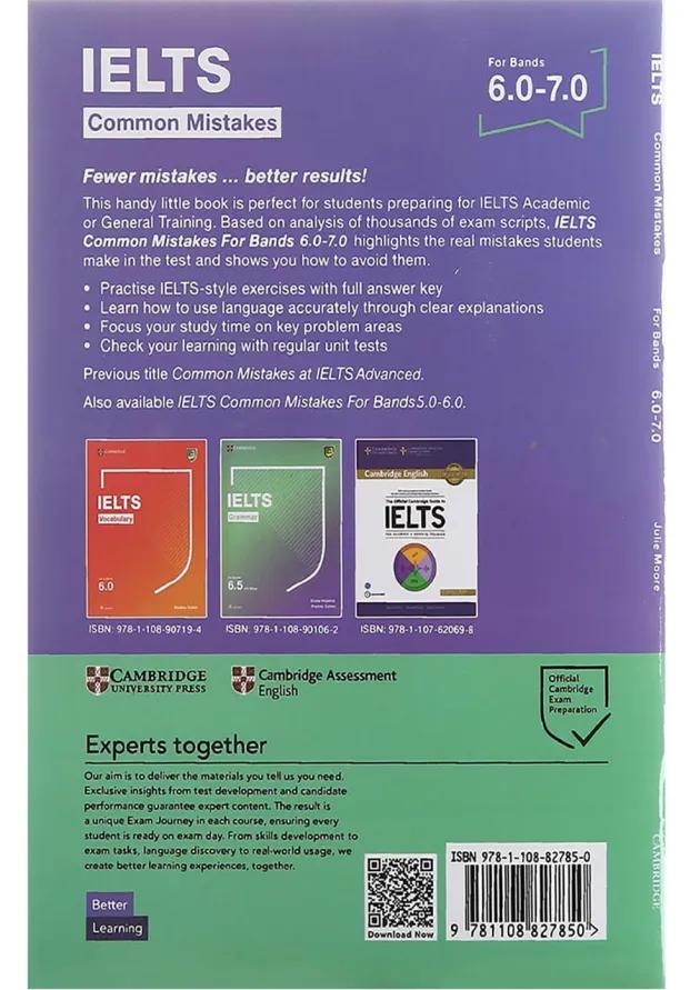 کتاب IELTS Common Mistakes for bands 6-7 