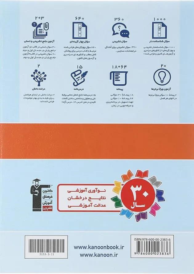 کتاب جامعه شناسی دهم انسانی سری کتاب های جامع انتشارات کانون فرهنگی آموزش  