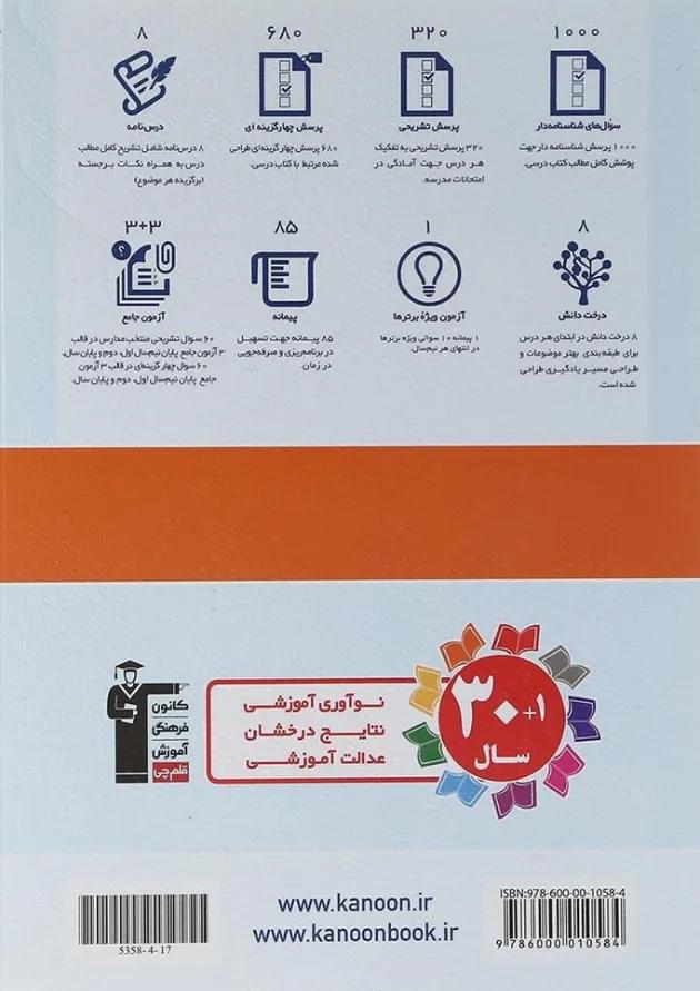 روان شناسی یازدهم انسانی سری کتاب های جامع قلم چی 