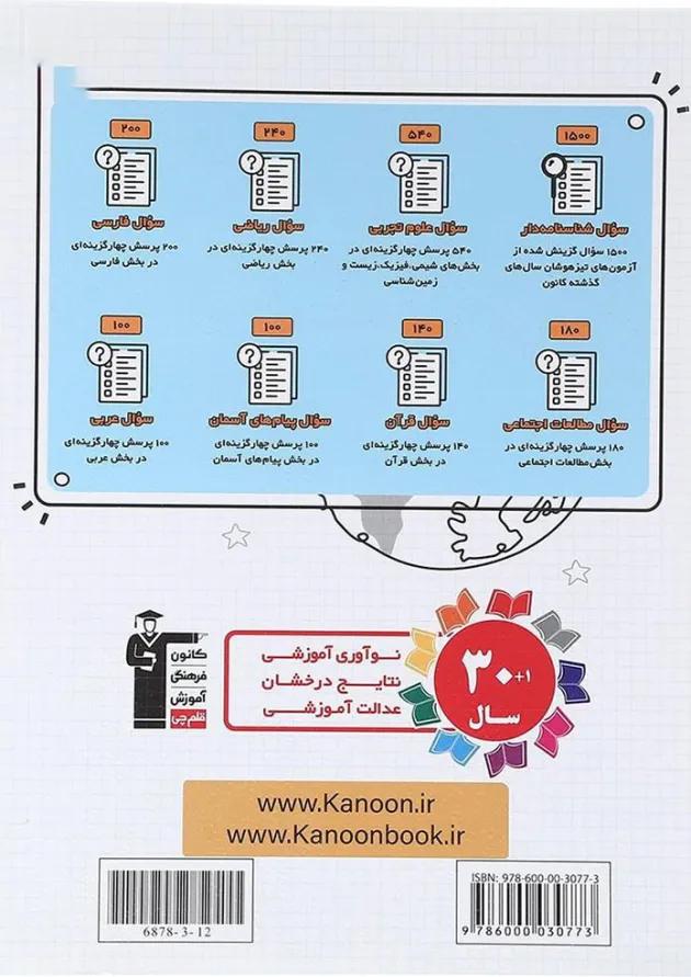 1500 سوال تیزهوشان استعداد تحصیلی نهم قلم چی 1500 سوال تیزهوشان استعداد تحصیلی نهم قلم چی