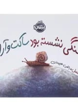 کتاب سنگی نشسته بود ساکت و آرام