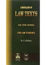 کتاب a Miscellany of Law Texts and other Materials