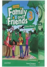 Family and Friends 3 Second Edition Class Book + Workbook