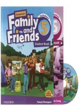 American Family and Friends 5 Second Edition Student's Book + Workbook
