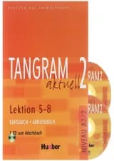 Tangram 2 aktuell Lektion 5-8 A2.2 Kursbuch + Arbeitsbuch