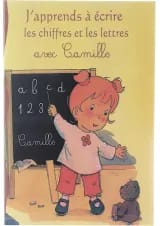 J'apprends a ecrire les chiffres et les lettres avec Camille