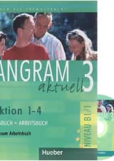 Tangram 3 aktuell Lektion 1-4 B1.1 Kursbuch + Arbeitsbuch