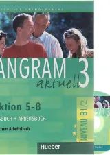 Tangram 3 aktuell Lektion 5-8 B1.2 Kursbuch + Arbeitsbuch