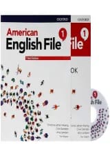 American English File 1 Third Edition Student's Book + Workbook