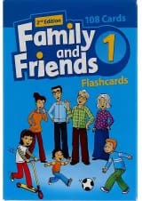 فلش کارت Family and Friends 1 second edition